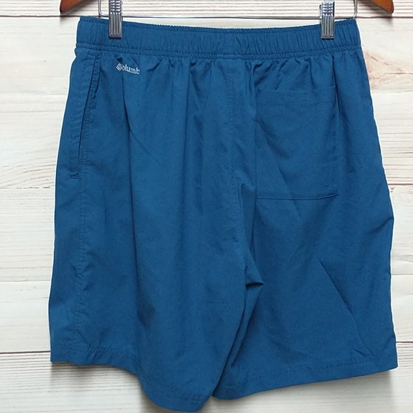 Columbia Men’s Outdoor Short M/8L Blue - Picture 5 of 10